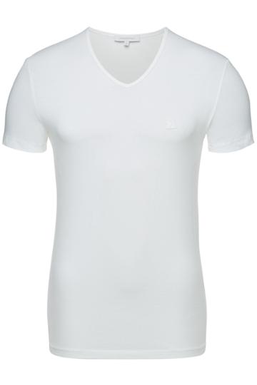 Ermenegildo Zegna Ermenegildo Zegna Cotton Stretch V-neck T-shirt