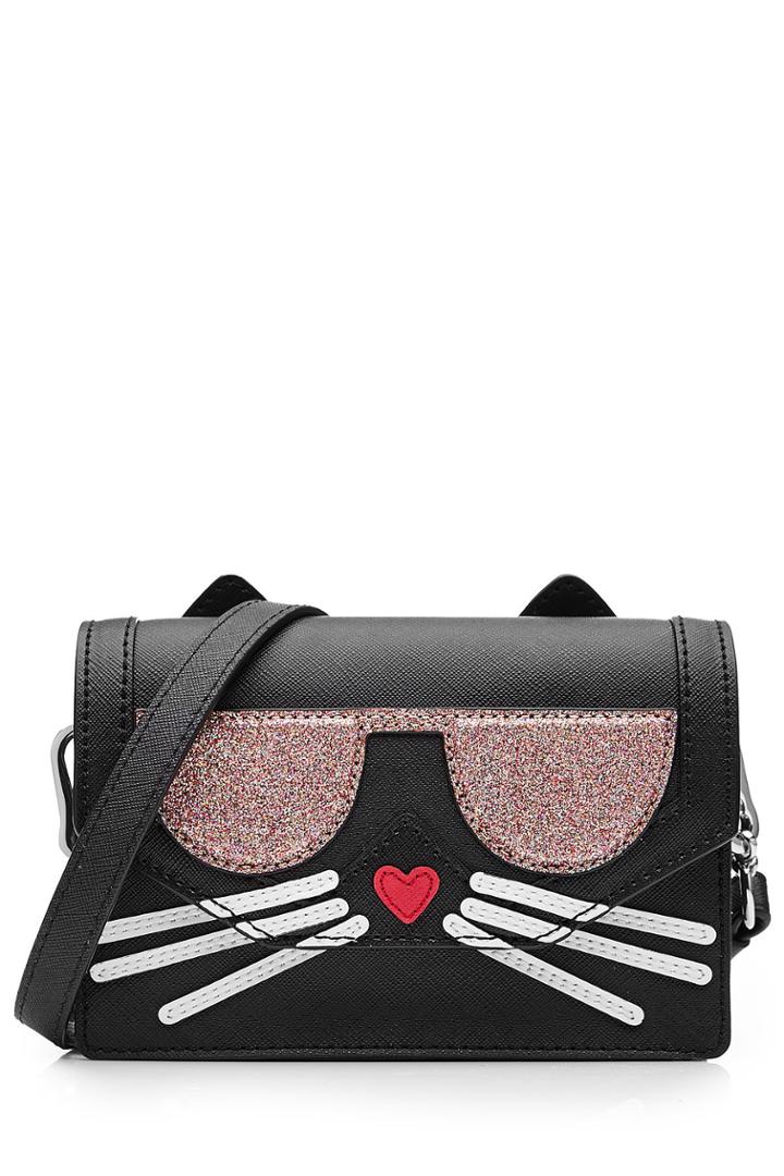 Karl Lagerfeld Karl Lagerfeld K/cocktail Cat Crossbody Bag