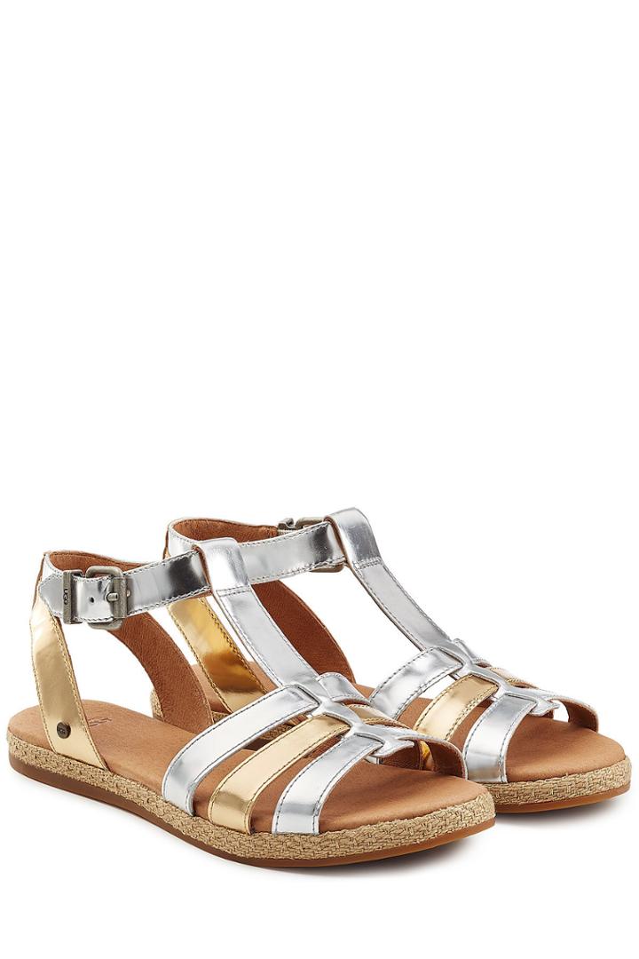 Ugg Australia Ugg Australia Lanette Metallic Leather Sandals