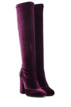 Laurence Dacade Laurence Dacade Velvet Knee-length Boots - Red