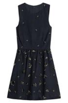 Vanessa Bruno Athé Vanessa Bruno Athé Embellished Dress With Wool