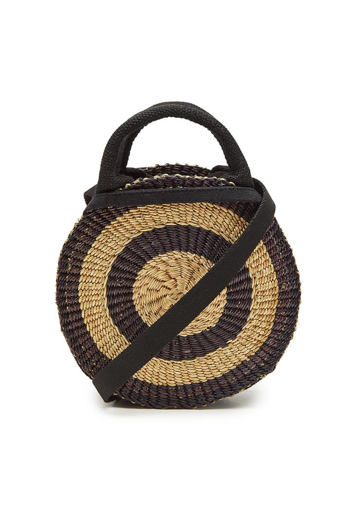Muuñ Muuñ Rosm Woven Straw Bag