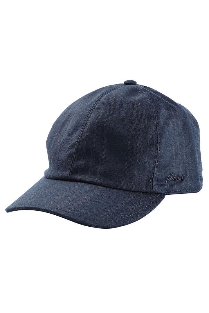 Brioni Brioni Wool Baseball Cap - Blue