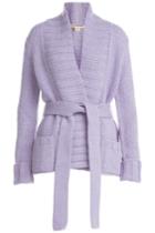 Michael Kors Collection Michael Kors Collection Wool-cashmere Cardigan - Purple