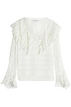 Philosophy Di Lorenzo Serafini Philosophy Di Lorenzo Serafini Ruffled Top