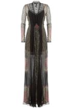 Etro Etro Silk Chiffon Floor-length Gown - Multicolor