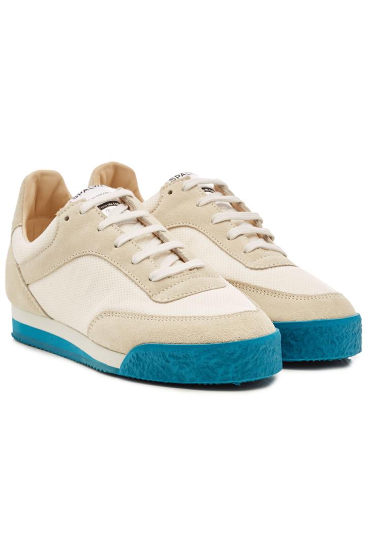 Comme Des Garcons Shirt Comme Des Garcons Shirt Spalwart Sneakers With Suede Leather And Mesh