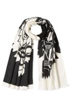 Kenzo Kenzo Printed Scarf With Cotton And Silk