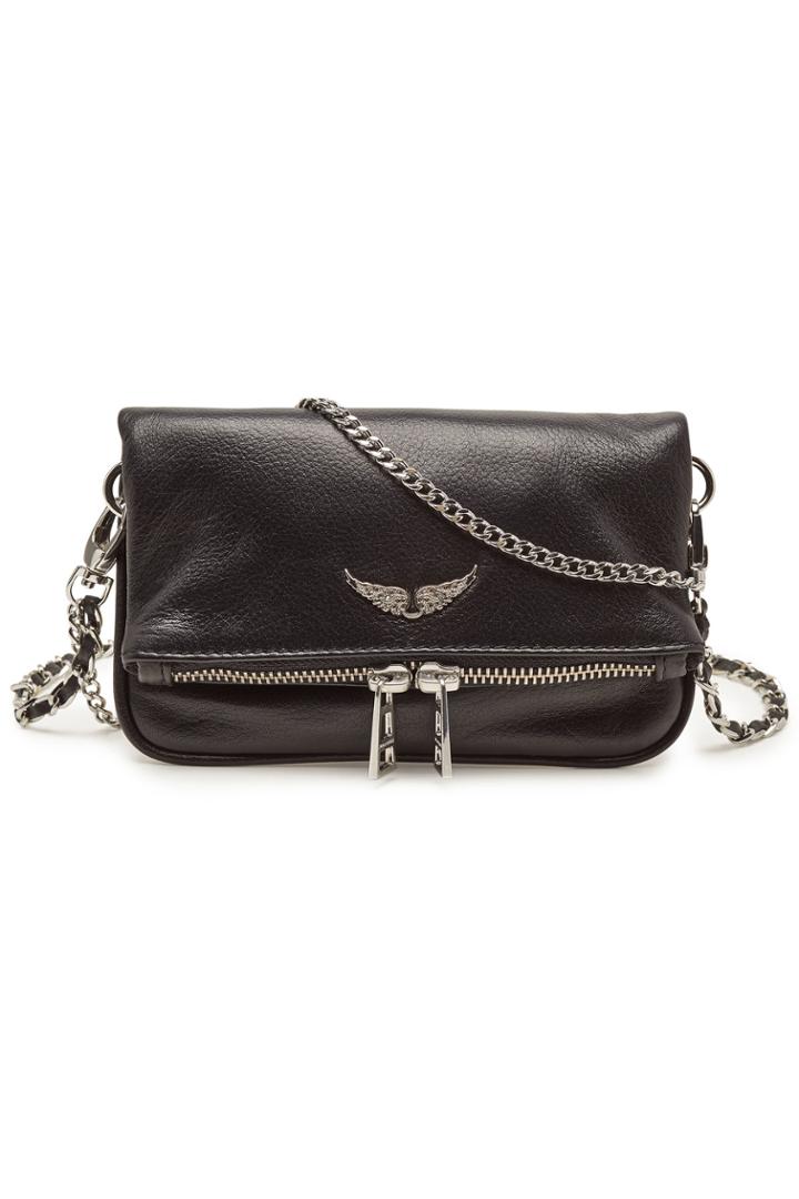 Zadig & Voltaire Zadig & Voltaire Rock Nano Leather Crossbody Bag