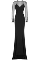 Alexandre Vauthier Alexandre Vauthier Floor Length Gown With Sheer Inserts