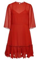 See By Chloé See By Chloé Dress With Zigzag Hem