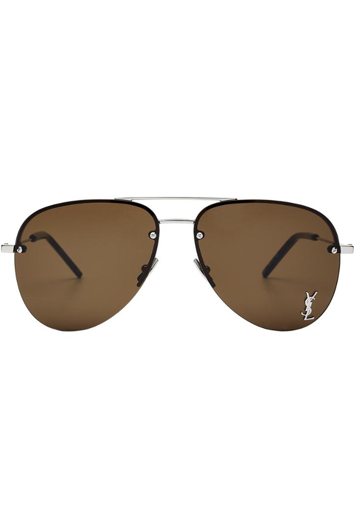 Saint Laurent Saint Laurent Aviator Sunglasses