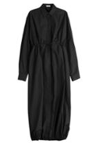 Alaia Alaia Cotton Maxi Shirt Dress