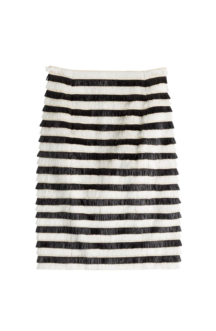 Balmain Fringe Skirt