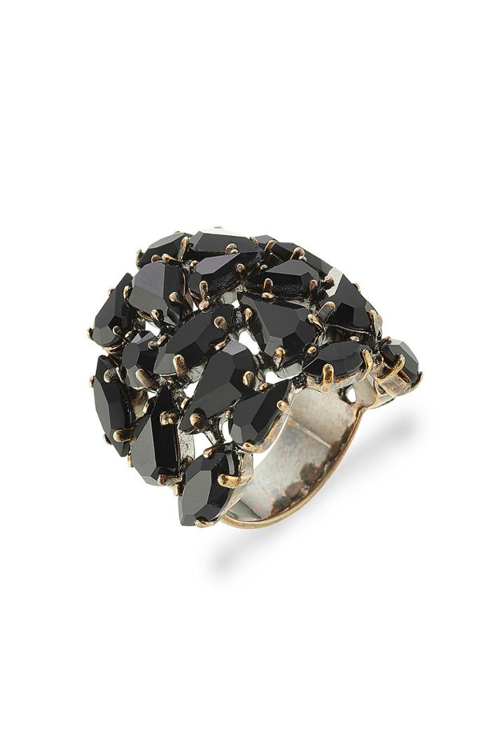 Etro Etro Embellished Ring - Black
