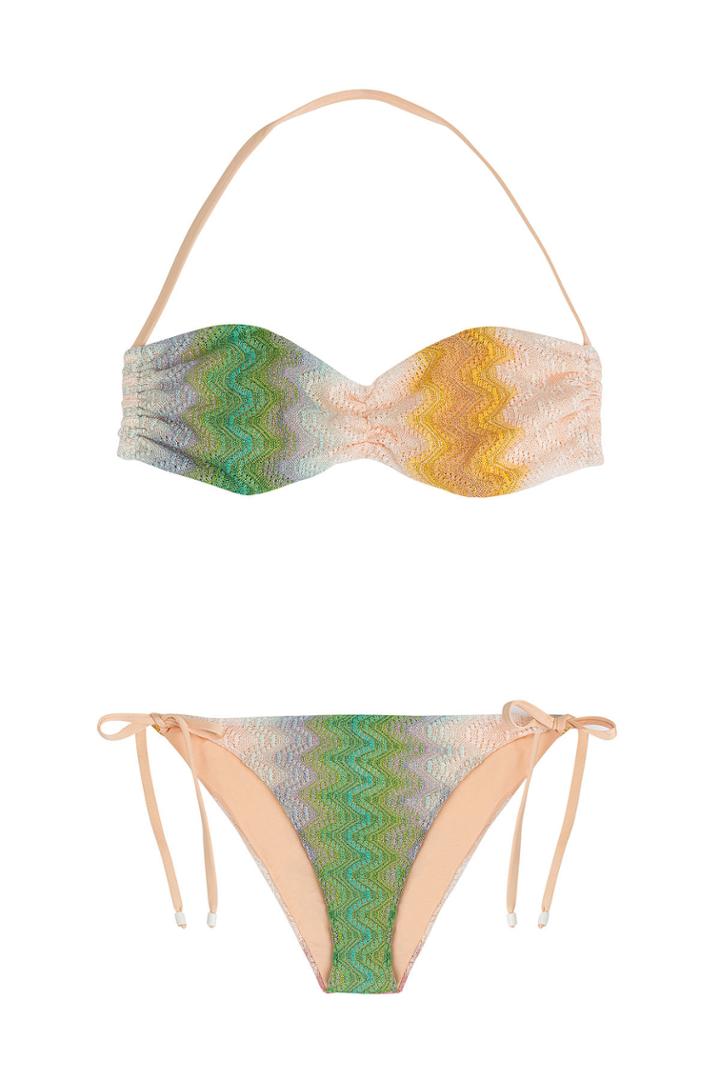 Missoni Mare Missoni Mare Bandeau Knit Bikini