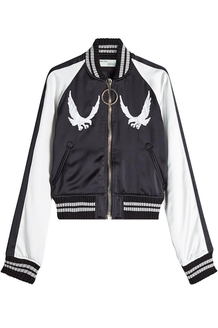 Off White Off White Embroidered Souvenir Jacket