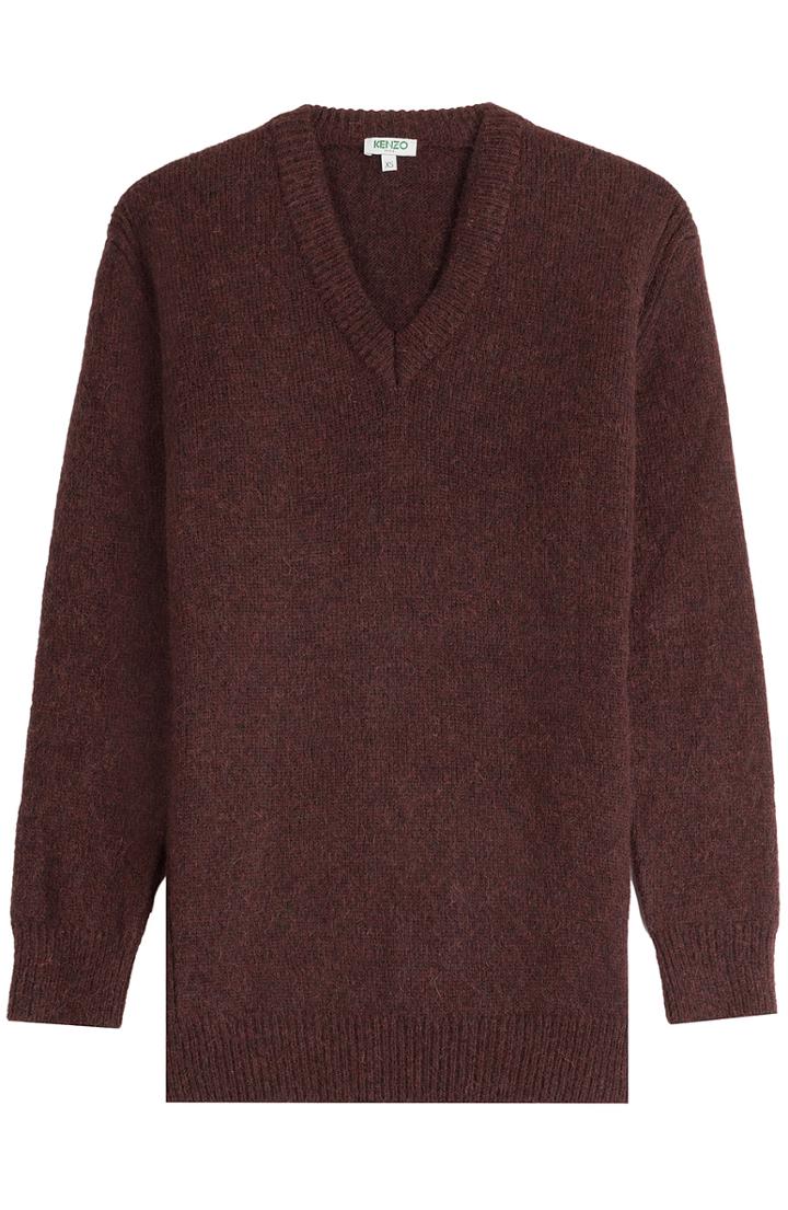 Kenzo Pullover With Alpaca And Wool