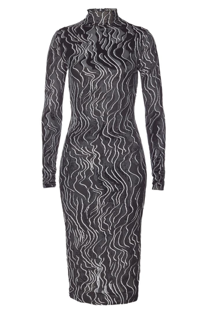 Kenzo Kenzo Midi Dress With Turtleneck