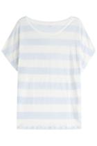 Majestic Majestic Striped Linen T-shirt