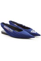 Balenciaga Balenciaga Knife Logo Printed Sling-backs