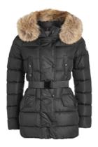 Moncler Moncler Down Jacket With Fur-trimmed Hood