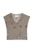 Maison Martin Margiela Printed Silk Georgette Top