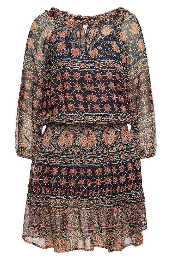 Velvet Velvet Mo Printed Mini Dress