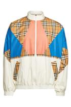 Burberry Burberry Printed Zipped Jacket In Silk And Cotton