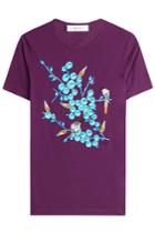 Carven Carven Embroidered Cotton T-shirt