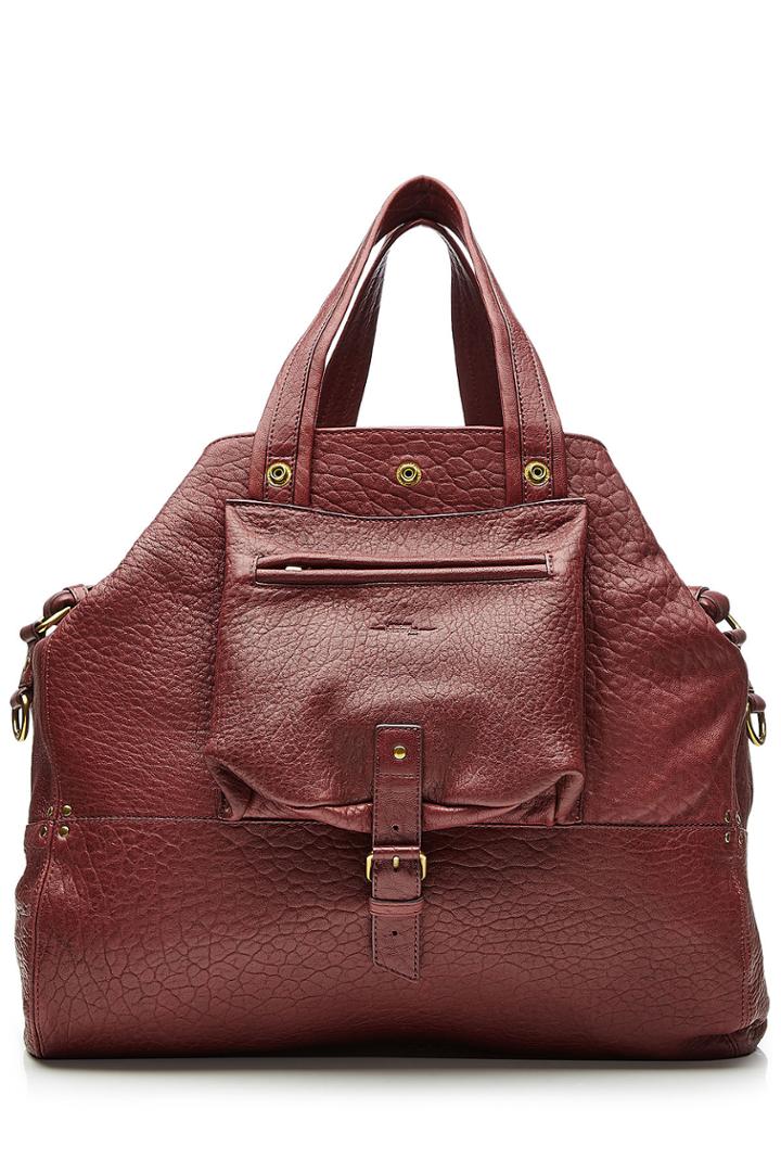 Jérôme Dreyfuss Jérôme Dreyfuss Oversize Leather Tote - Red
