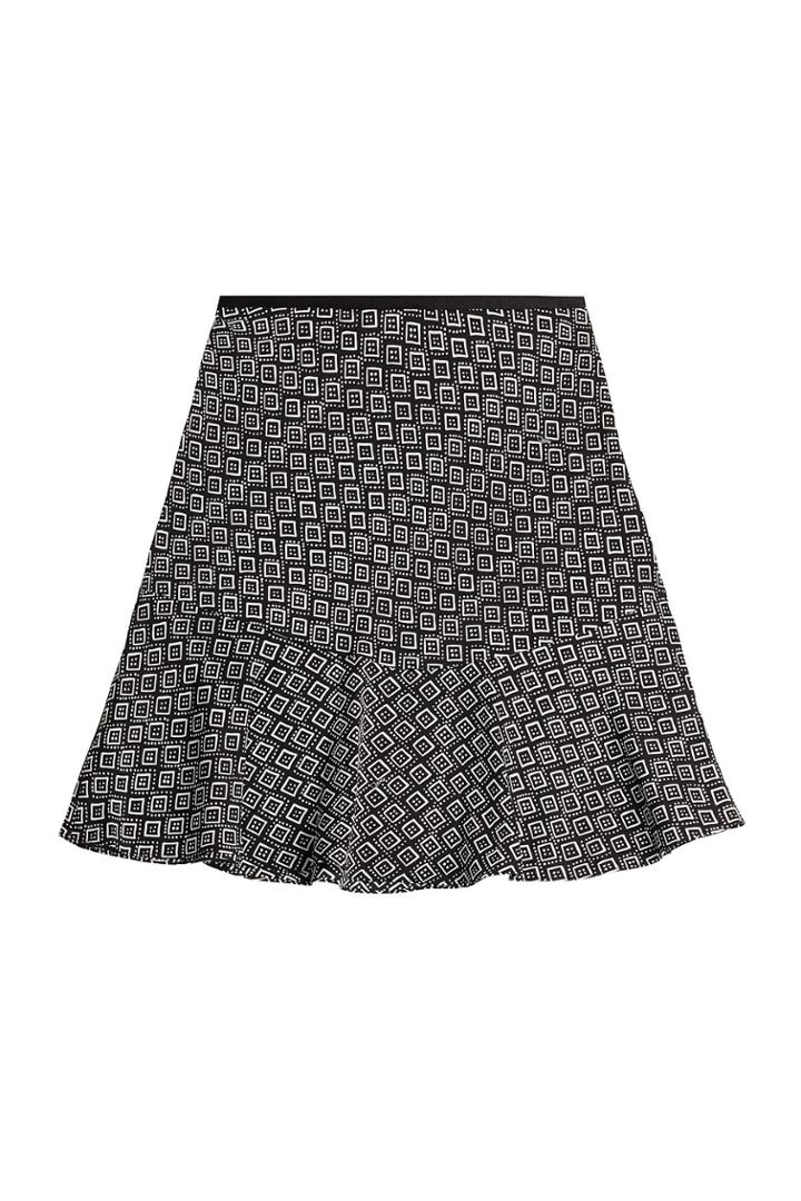 Diane Von Furstenberg Diane Von Furstenberg Printed Silk Skirt - Multicolored