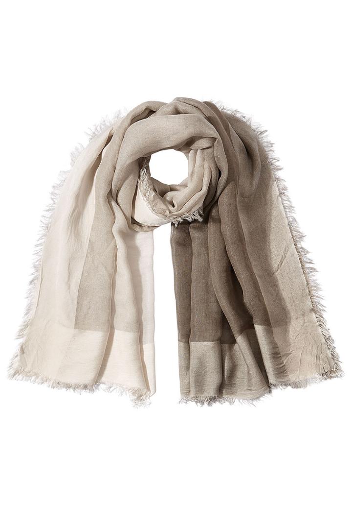 Faliero Sarti Faliero Sarti Colorblock Scarf With Silk And Cashmere - None