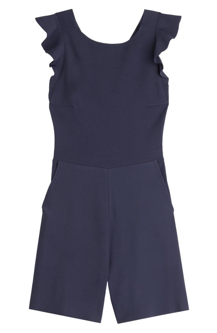 Valentino Jumpsuit With Ruffled Sleeves