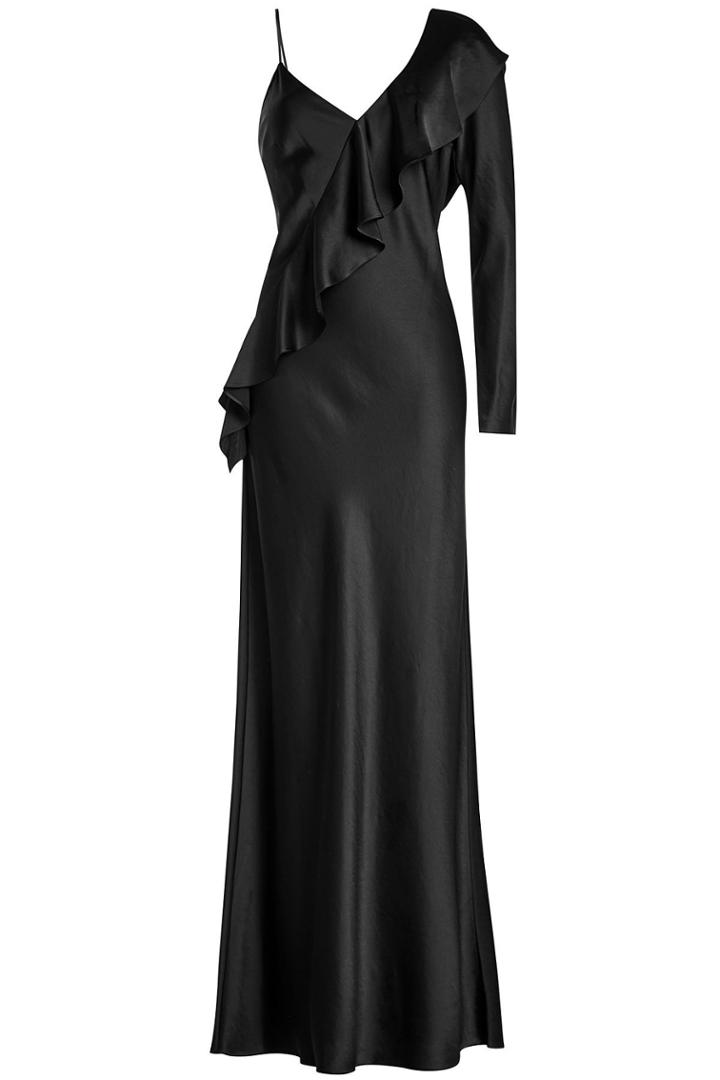 Diane Von Furstenberg Diane Von Furstenberg Asymmetric Ruffle Dress