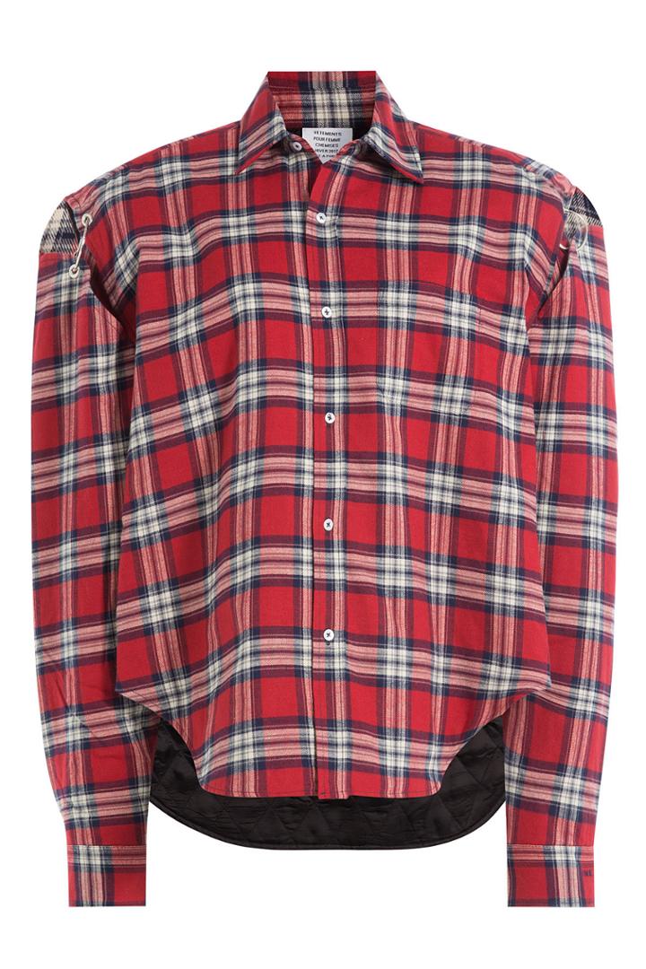 Vetements Vetements Printed Cotton Shirt