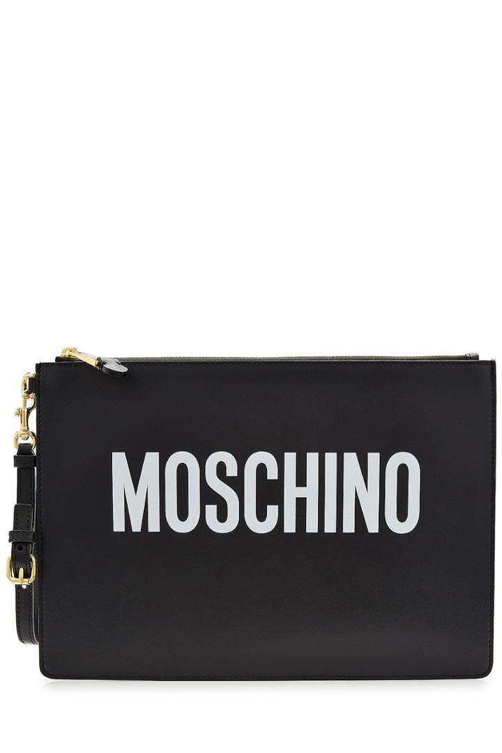 Moschino Moschino Leather Clutch