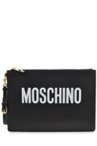 Moschino Moschino Leather Clutch