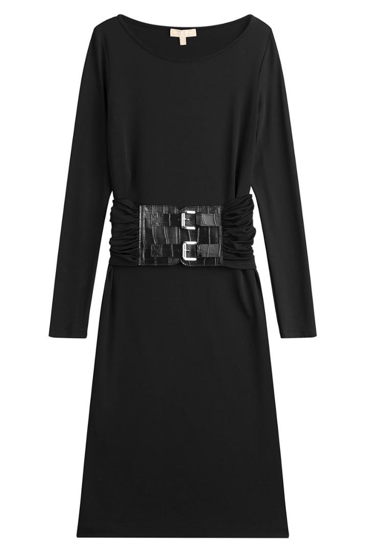Michael Kors Michael Kors Dress With Leather Belt