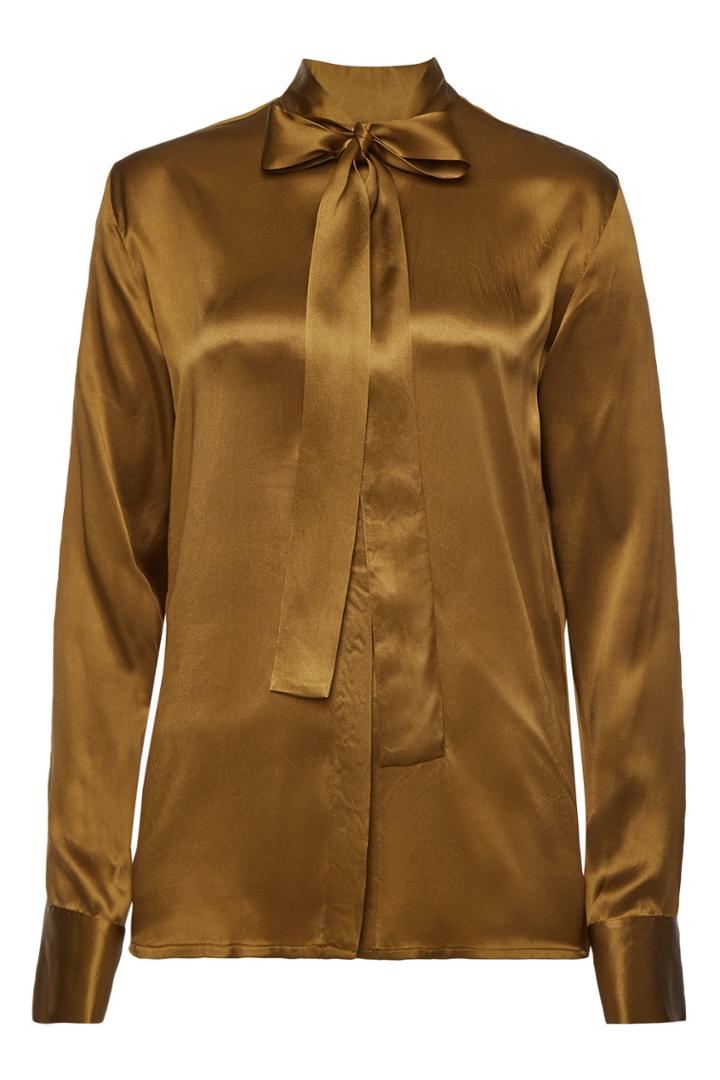 Haider Ackermann Haider Ackermann Silk Blouse With Self-tie Bow