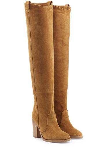 Laurence Dacade Laurence Dacade Silas Suede Over-the-knee Boots - Camel