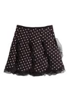 Giambattista Valli Giambattista Valli Skirt With Tulle Ruffles - Black