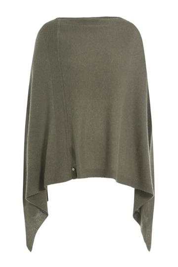 81 Hours By Dear Cashmere 81 Hours By Dear Cashmere Cashmere Poncho - Green