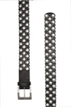The Kooples The Kooples Leather Cut-out Belt With Eyelets