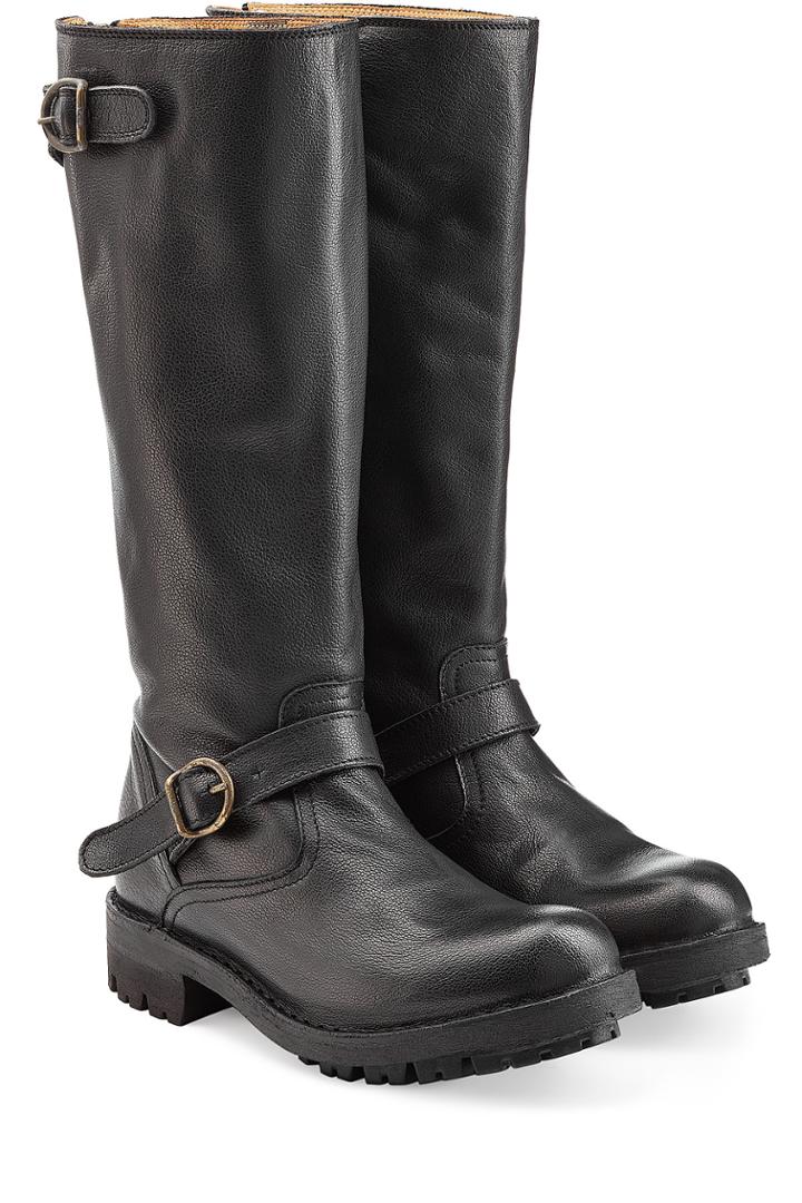 Fiorentini & Baker Fiorentini & Baker Jules Jade D Leather Knee Boots - Black