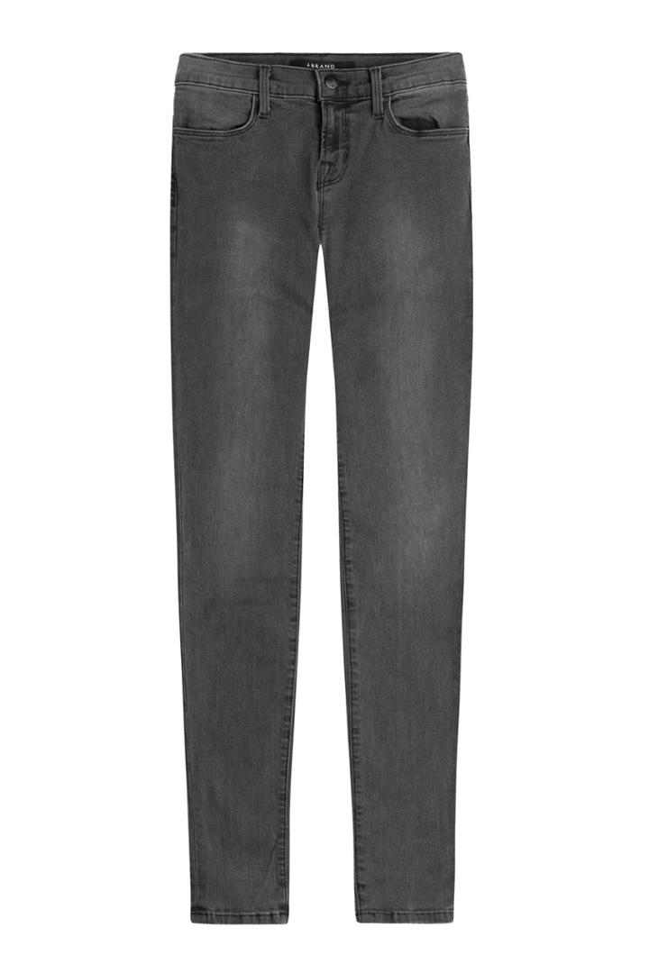 J Brand J Brand Mid-rise Skinny Jeans - None