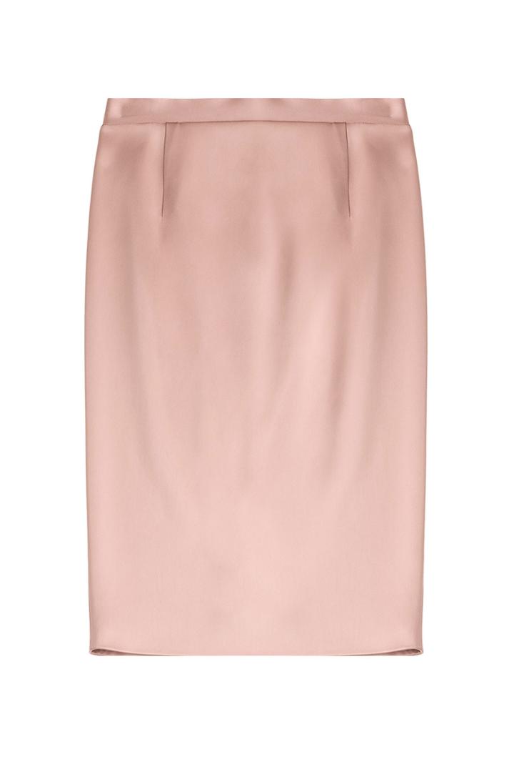 Jil Sander Jil Sander Satin Pencil Skirt - Rose