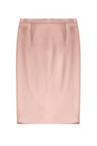 Jil Sander Jil Sander Satin Pencil Skirt - Rose