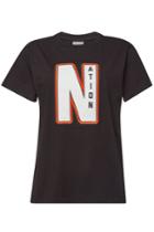 P.e. Nation P.e. Nation The Distance Cotton T-shirt With Embroidery