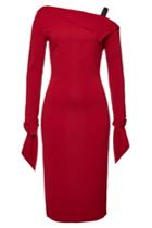 Roland Mouret Roland Mouret Cadell Asymmetric Midi Dress